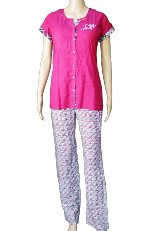 Pink colour night suit 2025